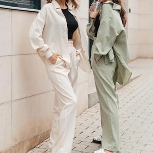 SheIn blouse and Pant Set